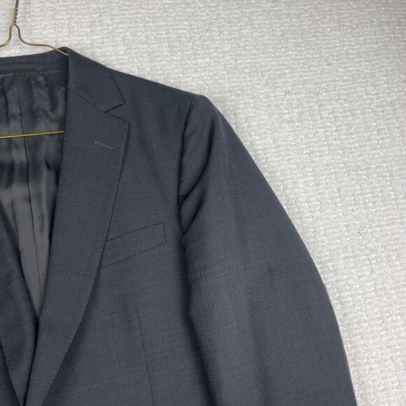 Ermenegildo Z Zegna Jacket Mens 50 R Gray Drop 8 Blazer Sport Coat Wool Mohair - Picture 4 of 16